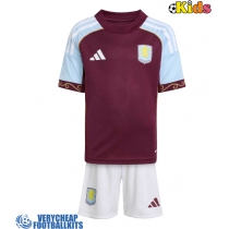 Aston Villa Pau Torres #14 Replica Home Minikit 2025-26 Short Sleeve (+ pants)